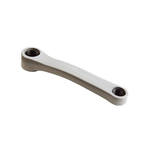 Manivelle vtt gauche l170 acier plastifie grise Accessoire Vélo
