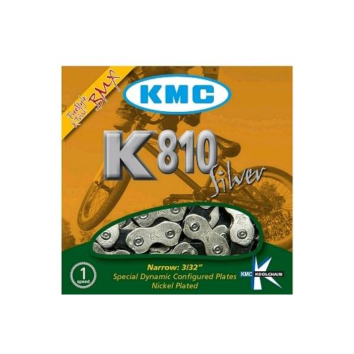 Chaine velo bmx k810 kool serie argent1/2 x 3/32