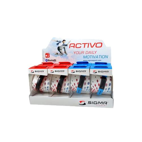 Bracelet/montre tracker d'activites activo (presentoir de 8) - fabricant Sigma