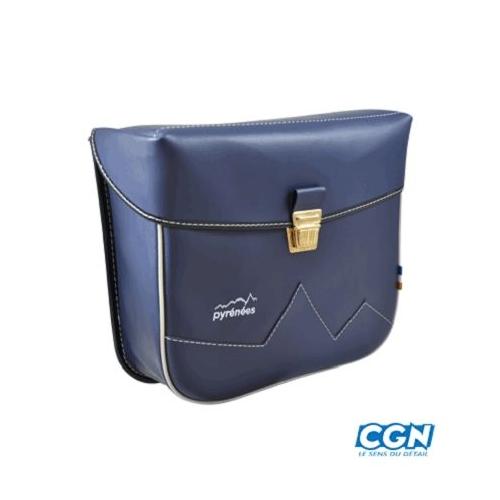 IKURI Sacoche Vélo Pour Porte-Bagage Sac De Velo En Toile Cirée Avec