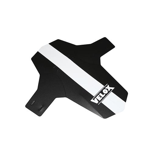 Garde boue vtt av colori noir/blanc fixation fourche ryslan - fabricant Vélox