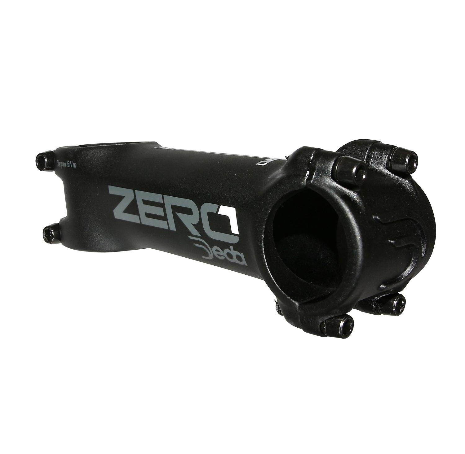 Potence vélo route Deda zero 1 noir angle 8deg 31,8 l110mm 145g