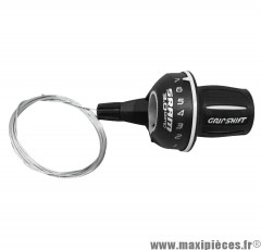 Manette VTT gripshift 7v. 3.0 droite noir - Pièce Vélo