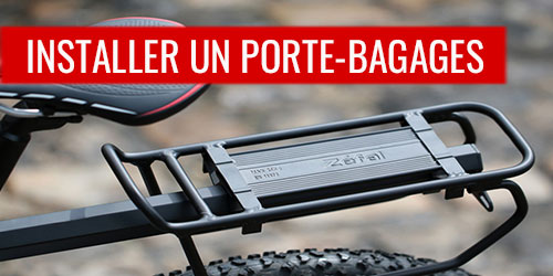 Point Porte-bagages de vélo à fixation avant sur fourche