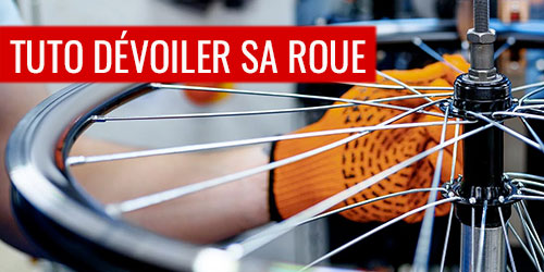 Dévoiler une roue de vélo