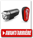 Eclairage Avant vélo / Eclairage Arrière vélo