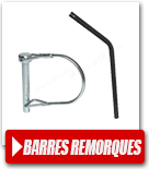 Barres de remorquage pour vélo