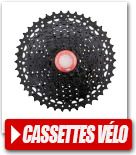 Cassettes vélo