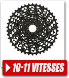 Cassettes 10-11 vitesses