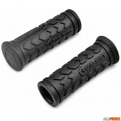 Poignée VTT pour gripshift noir 90mm (paire) - Matériel pour Vélo