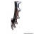 Plateau VTT triple intermédiaire 32 dents diamètre 104mm (entraxe) noir 4 branches cnc 9v - Pièce Vélo Pas Cher