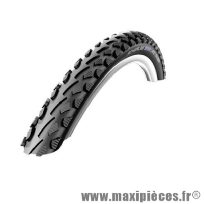 Pneu VTT/urbain 29x1.75 tringle rigide marque Schwalbe land cruiser plus couleur noir (47-622)