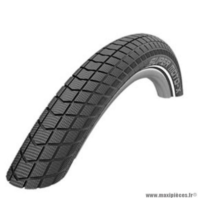 Pneu VTT 20x2.40 tringle rigide marque Schwalbe super motox (62-406) vae/e-bike/cargo ready 50