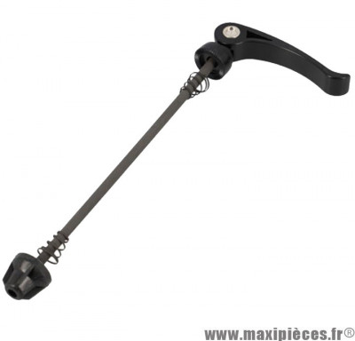 Blocage rapide de roue VTT/route arrière 165MM alu noir - Accessoire Vélo Pas Cher * Prix spécial !