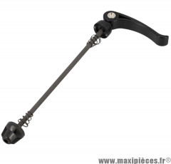 Blocage rapide de roue VTT/route arrière 165MM alu noir - Accessoire Vélo Pas Cher * Prix spécial !