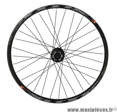 Roue VTT 24 pouces avant JANTE MACH1 KLIXX TUB.READY double paroi MOY. SHIM. M475 DISQUE 6T blocage - Roues et Pièces Vélo Vélox