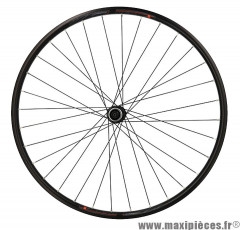 ROUE VTC 28 POUCES (700) AVANT BLOCAGE JANTE NOIR MACH1 M820 MOYEU SHIMANO ACERA M3050 DISQUE CENTERLOCK (ETRTO: 622x19c) * Déstockage !