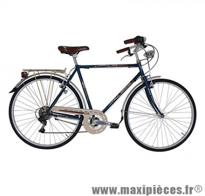 Vélo city bike 26 liberty acier femme monovitesse noir (taille 44) marque Cinzia - Vélo - Vélo de Ville complet