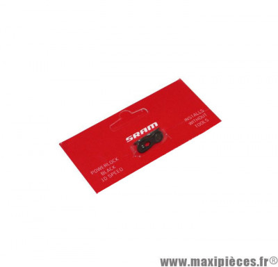 Attache rapide Power Lock 10 vit. noir (x1) * Déstockage !