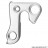 Patte de dérailleur alu Marwi GH-128 pour bmc / felt / voodoo / bulls...