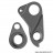 Patte de dérailleur alu scott gh-182 avec cuvette d'axe - Pièces Vélo Marwi