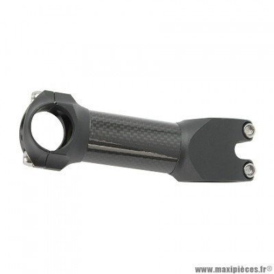 Potence ahead-set carbone/alu ahead l 90/10deg cintre diamètre 31,8mm - Accessoire Vélo Pas Cher