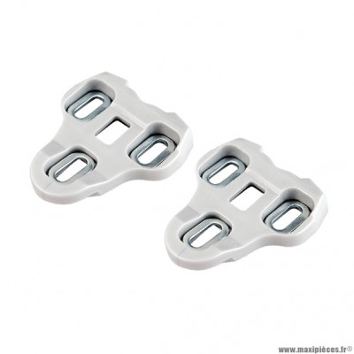 Cale pédale route type look keo mobile 4.5deg grise avec visserie (paire) marque Atoo - Matériel pour Vélo