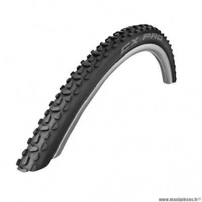 Pneu de vélo cyclocross 700x30 cx pro tr noir (30-622) marque Schwalbe