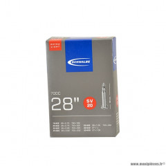 Chambre air route 700x20/25 vp extra light valve 40mm - Pneus Cycle Schwalbe