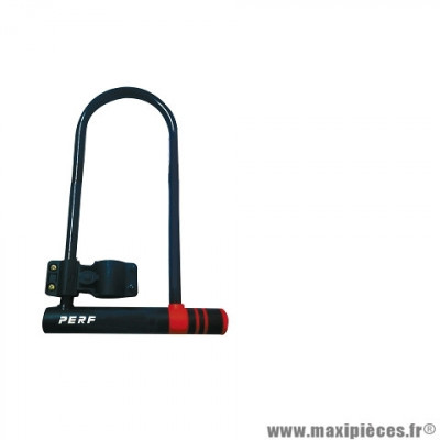 Antivol vélo U marque PERF 195x320mm (livré avec support)