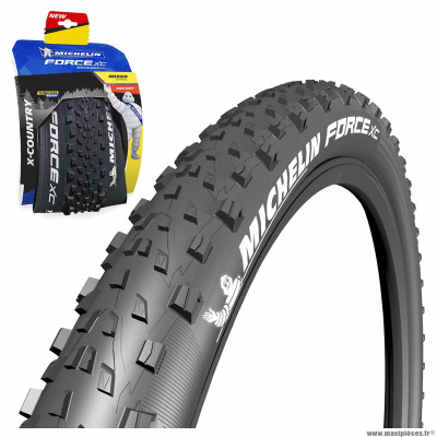 Pneu 26x2.10 marque Michelin force xc performance line tubeless ready tringle souple (54-559)