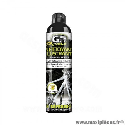 Nettoyant/lustrant vélo toutes surfaces marque GS-27 cycles 300ml