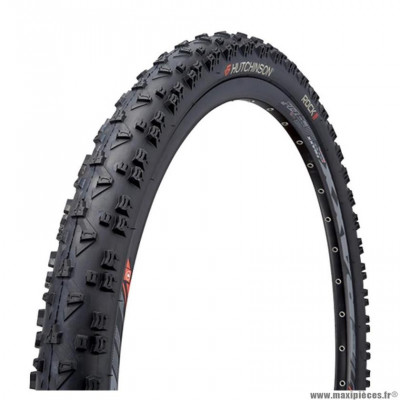 Pneu VTT 26x2.00 tringle rigide marque Hutchinson rock ii couleur noir tt (50-559)