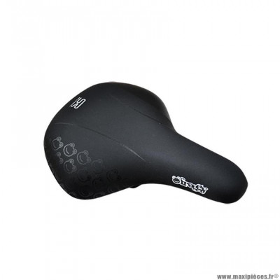 Selle vélo enfant kid 12/14/16 pouces marque Selle Royal froggy couleur noir sans rail