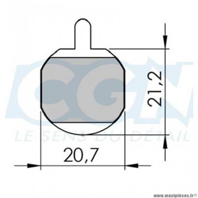 Plaquettes frein VTT 16 marque Clarks adaptateur hayes meca./gx-2/mx-2/mx-3/mx-4/sole hydrau orga