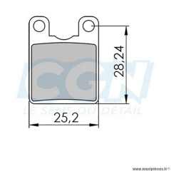 Plaquettes frein VTT 19 marque Clarks sintered adaptateur hope pro enduro/c2