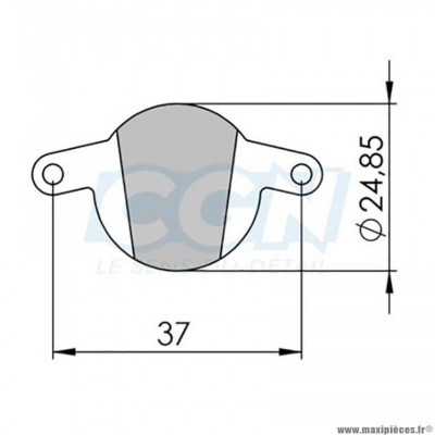 Plaquettes frein VTT 24 marque Clarks sintered adaptateur magura louise 2002-2006/clara 2001-2002