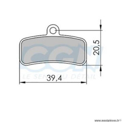 Plaquettes frein VTT 36 marque Clarks adaptateur shimano saint/zee m640/810/820 organique