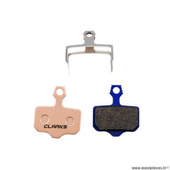 Plaquettes frein VTT 04 marque Clarks adaptateur avid elixir / xx-x0 db semi metallique