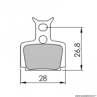 Plaquettes frein VTT 12 marque Clarks adaptateur formula mega one-r-rx semi metallique