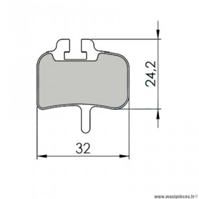 Plaquettes frein VTT 31 marque Clarks adaptateur hayes hfx nine/mag/mx1 meca/promax hyd semi meta