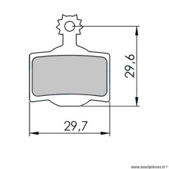 Plaquettes frein VTT 30 marque Clarks adaptateur magura mt2/mt4/mt6/mt8 semi metallique