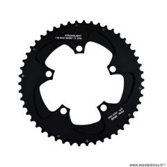 Plateau route diamètre 110 extérieur 46 dents couleur noir ct2 (pour sram marque Stronglight 11 vitesses 5 branches