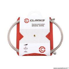 Cable frein VTT/route inox marque Clarks tandem 3.00m