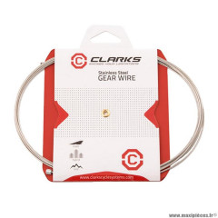 Cable dérailleur inox marque Clarks tandem 3.00m