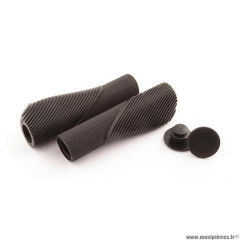 Poignées marque Clarks ergonomique couleur noir 130mm avec bouchon
