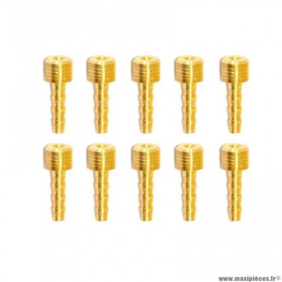 Raccord durite frein hydraulique insert/connecteur pour shimano 2.3mm (x10) marque Clarks