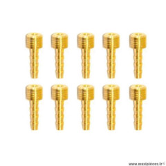 Raccord durite frein hydraulique insert/connecteur pour shimano 2.3mm (x10) marque Clarks