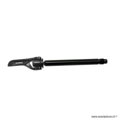 Blocage route axe traversant marque Shimano 12mm entraxe de 100mm couleur noir