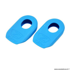Protection manivelle marque Zéfal crank armor couleur bleu